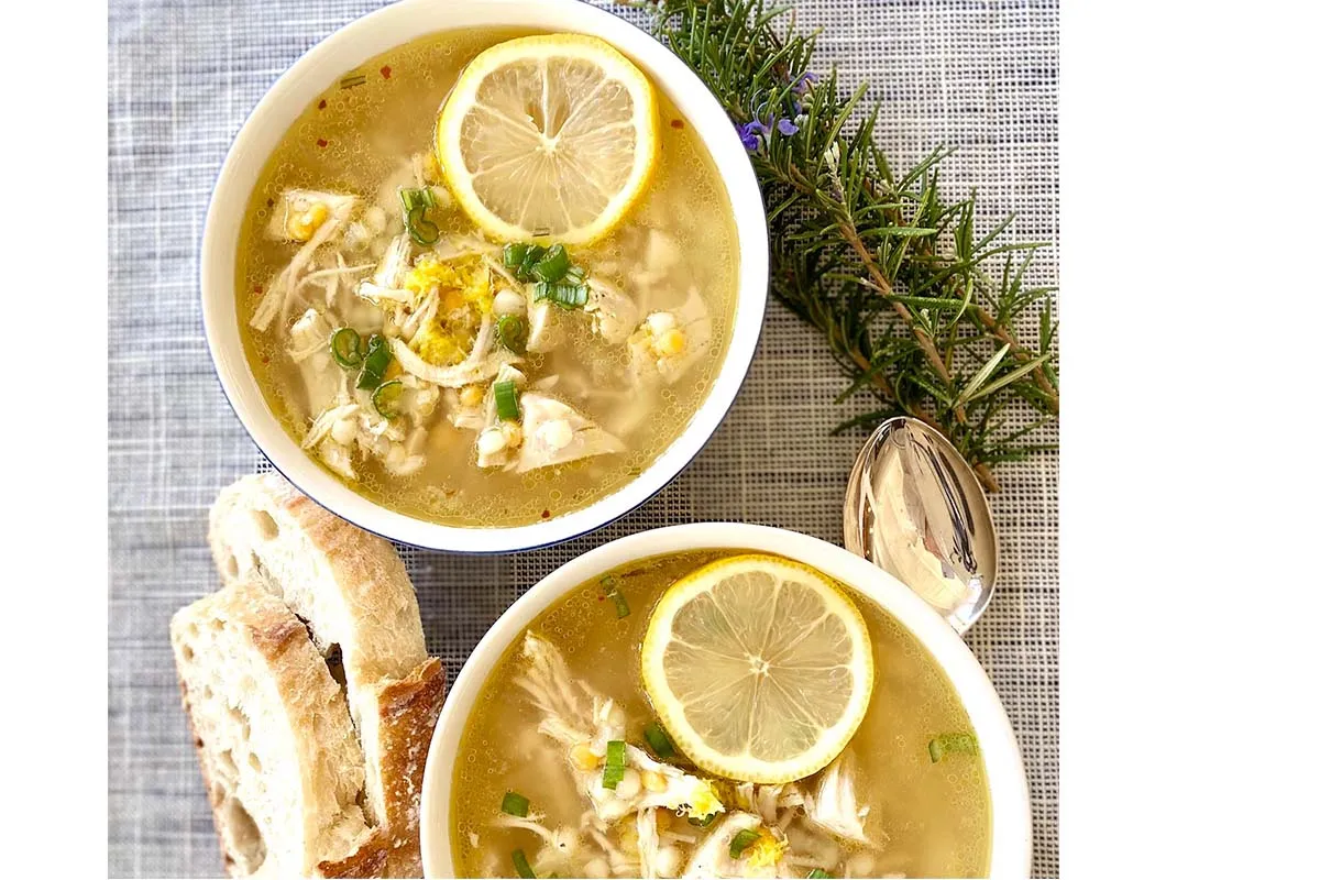 Greek Lemon and Chicken Soup