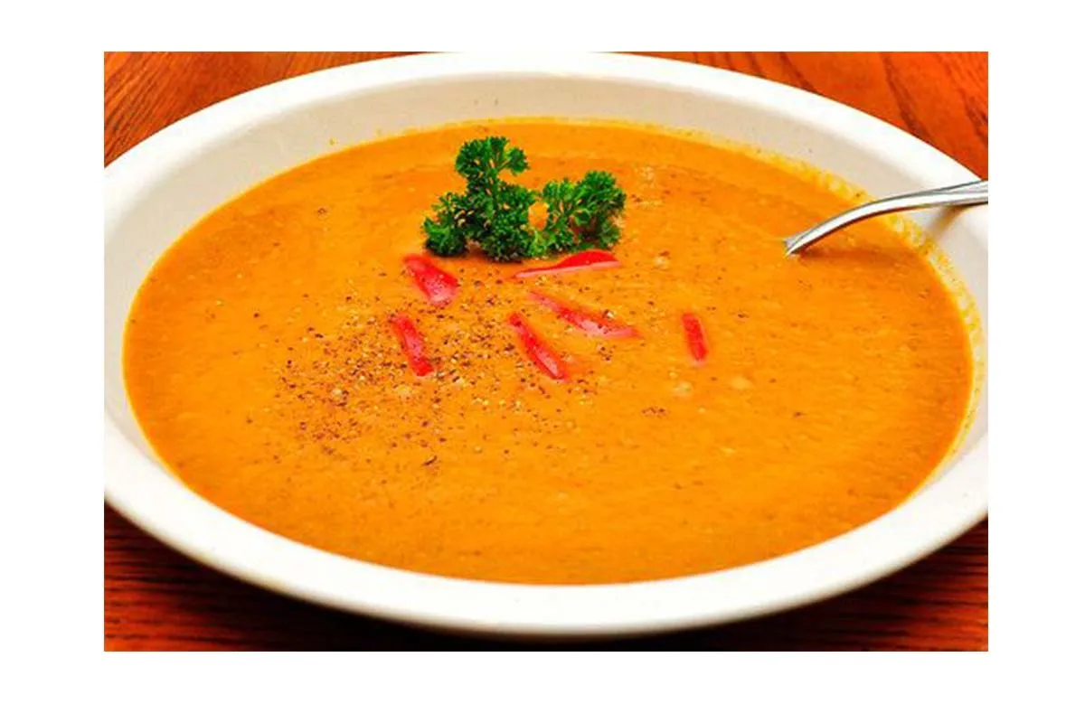 Sweet Potato and Red Pepper Soup